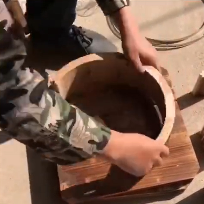 圆桶格子圈组装教程