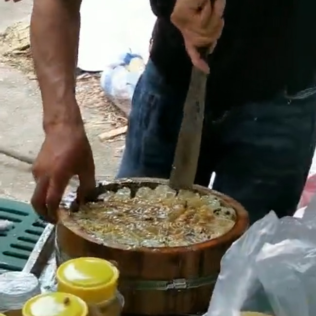 蜂场一角